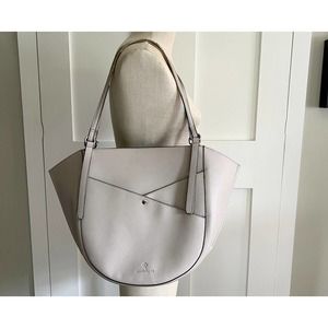Nanette Lepore Taupe Shoulder Bag